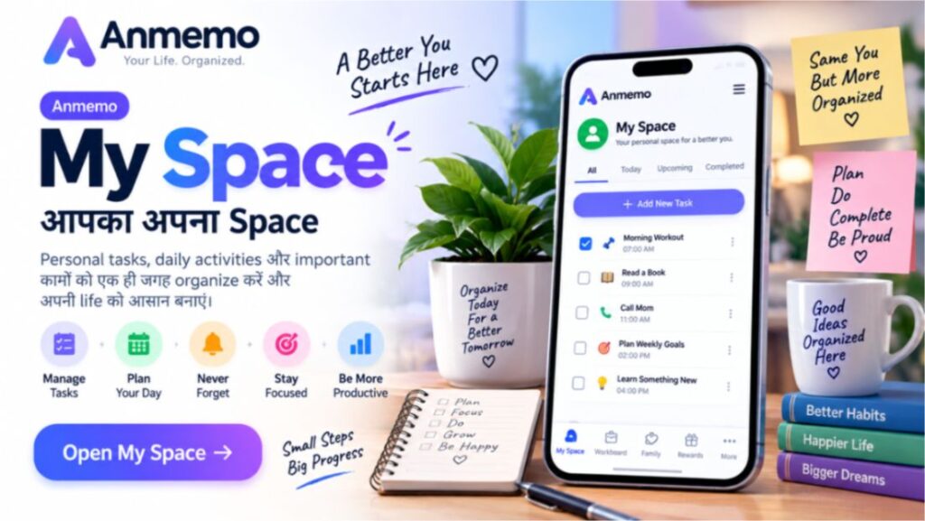 Anmemo My Space क्या है