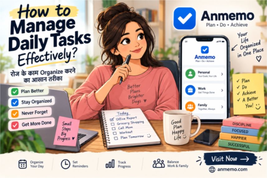 How to Manage Daily Tasks Effectively