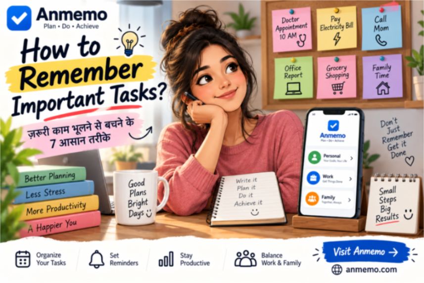 How to Remember Important Tasks